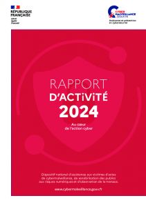 Rapport d'Activit� 2024 : Action Cyber