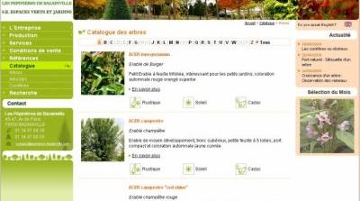 Site Internet : Ppinires de Bazainville