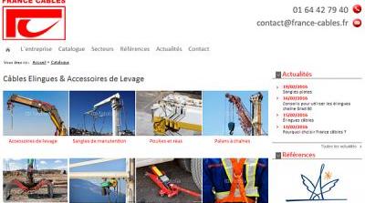 France Cbles - Elingues et Accessoires de Levage