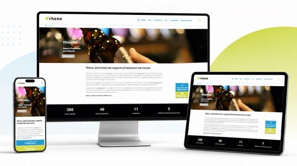 Refonte de site Internet pour Rheno, sign&eacute;e NetPilote