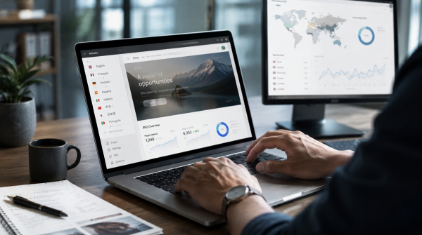 Traduction de Site Web pour D&eacute;velopper sa Visibilit&eacute; &agrave; l'International