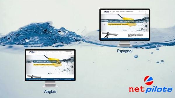 Trois Sites Trois Langues pour ATMI avec les Traductions Netpilote